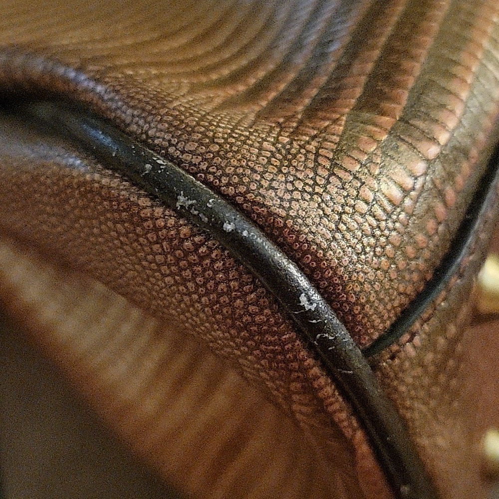 Vtg CHARLIE LAPSON Metallic Copper Brown Baguette Satchel Bag - Picture 13 of 16